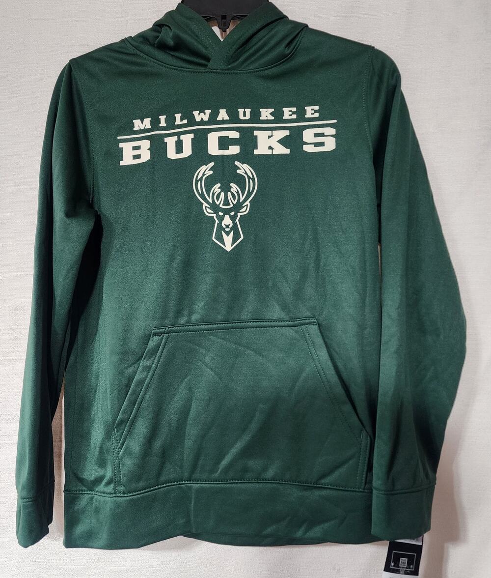 NBA Milwaukee bucks hoodie Kids large 12/14